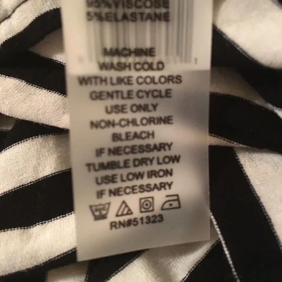 Vince Camuto Striped Top - Picture 6 of 7